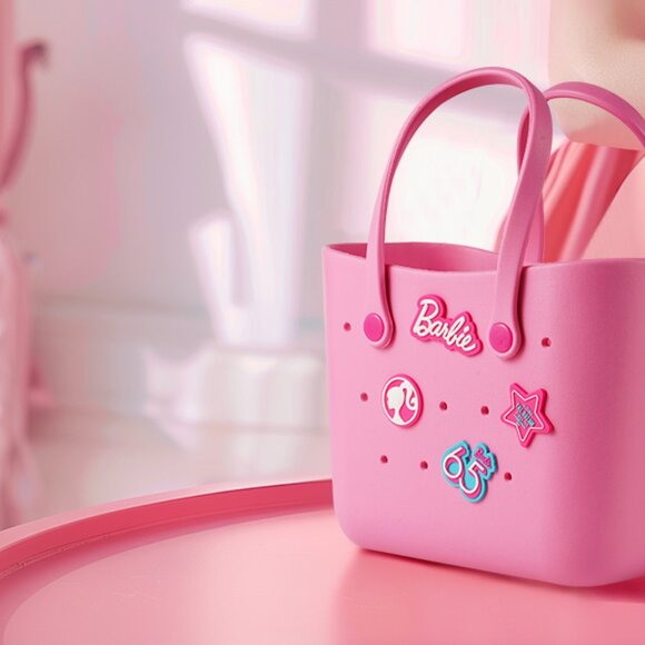 COPY - Croc style cute bento pink bag - Picture 1 of 3